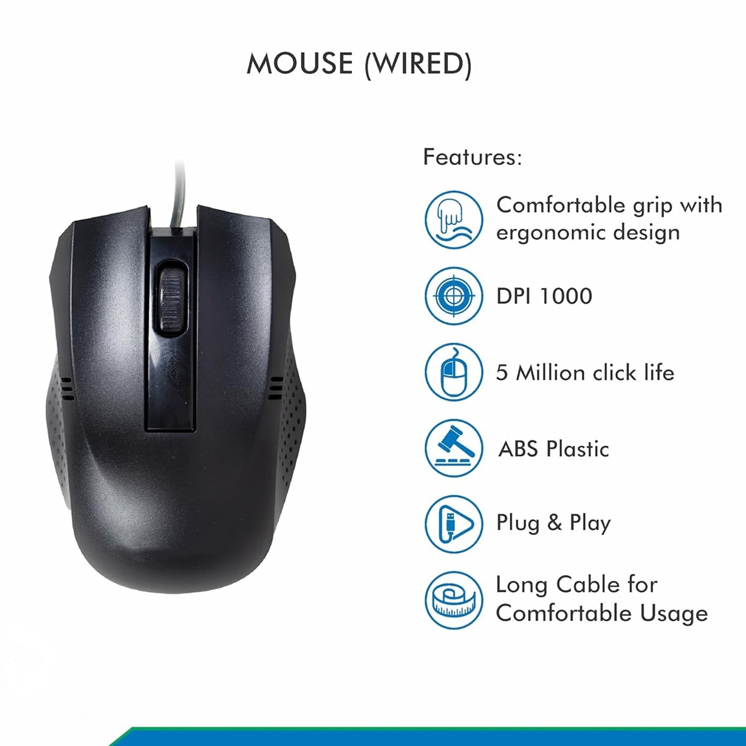 Computer  Laptop Wired Optical Mouse (1 Pc) Computer  Laptop Wired Optical Mouse (1 Pc)